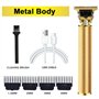 Nettoppo Machine de Coupe de Cheveux Barbier pour Tondeuse à Cheveux Professionnelle Tondeuse à Cheveux Électrique Sans Fil Raso