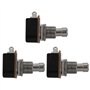 Mocturnity 3X Pédale de Guitare 2 Broches SPST Effets Momentanés Bouton-Poussoir Interrupteur au Pied