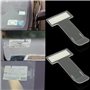 Fozriybefy Clip de Ticket de Stationnement de Voiture Autocollant de Pare-Brise Organisateur de Support de Ticket Accessoires D'