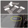Fozriybefy Clip de Ticket de Stationnement de Voiture Autocollant de Pare-Brise Organisateur de Support de Ticket Accessoires D'