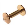 Melitt Lot de 10 rivets à vis en laiton 12 mm