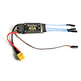 Xiniy 40A Brushless ESC XT60 Plug RC Composants Accessoires ContrôLeur de Vitesse Moteur FPV Quadcopter HéLicoptèRe