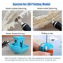 Benssey Kit D'Outils D'Impression 3D, Outils D'Ébavurage, Stylo Rotatif Électrique USB à 3 Vitesses pour Fraise D'Impression 3D,
