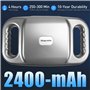 Sxmrmnx Instrument de Massage Électrique Sans pour la Taille et le Dos, Chargement USB, Vibration, Massage Sportif, Machine pour
