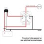 Nettoppo 6 PièCes 5 Broches SPST Relais éLectrique Automobile 12 V 30A Voiture Fusible Relais Interrupteur Faisceau de Câbles Ac