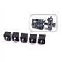 Nettoppo 6 PièCes 5 Broches SPST Relais éLectrique Automobile 12 V 30A Voiture Fusible Relais Interrupteur Faisceau de Câbles Ac