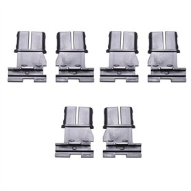 Simpls 6 Pièces Voiture Toit Ouvrant Parasol Clip Rideau Curseur pour pour- Q5 516714439 516714440