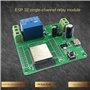 Qusedwey Relais à un Canal ESP32-WROOM Carte de DéVeloppement Module de Relais Alimentation Cc 7-60V pour Accessoires D'Appareil