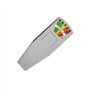 Reinscer K2 Appareil de mesure de rayonnement de champ électromagnétique numérique 5 LED Gauss EMF pour la chasse aux fantômes