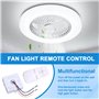 Cpolebev Chambre à Coucher Ventilateur de Plafond Lumière Télécommande 100 W Recevoir Contrôleur Pilote Ventilateur Lumière Acce