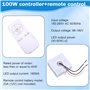Cpolebev Chambre à Coucher Ventilateur de Plafond Lumière Télécommande 100 W Recevoir Contrôleur Pilote Ventilateur Lumière Acce