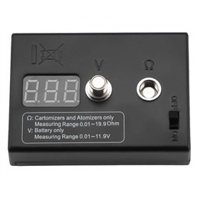 Vocdikficy LED Ohmmètre Numérique Tension de Bobine Mesurant 0