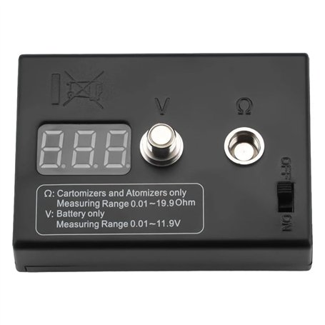 Vocdikficy LED Ohmmètre Numérique Tension de Bobine Mesurant 0