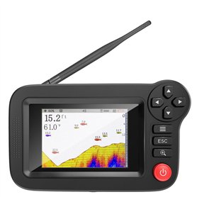 Kioball Smart Fish Finder - Détecteur de Poissons et de Profondeur Portable pour la Pêche Récréative Depuis Le Quai