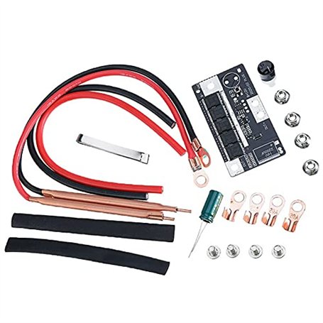 Soudeuse par Points 12V Bricolage Portable Batterie Soudage par Points Machine de Stockage PCB éQuipement de Soudage pour 26650