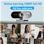 Reinscer Caméra HD 1080P 4K pour ordinateur de bureau et ordinateur portable, enseignement en direct, caméra de vidéoconférence 