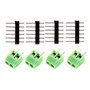 Xiniy 5 PièCes SéRies Ina219 Bidirectionnel Dc Courant Capteur de Puissance Capteur Module Diy 3 V-5 V Iic I2C Module de Capteur