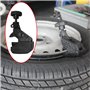 Asyduey Démonte-Pneu de Voiture Adaptateur de Serrage de Jante Pince à Talonnette Aide au de Roue Machine de de Pneus Pièces Dét
