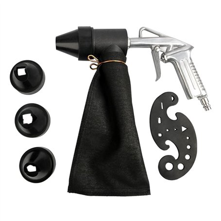Nsssunnre Kit D'Outils de Sablage Pneumatique Ensemble de Machine de Sablage Sableuse Polyvalente Machine de Polissage Portative