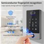 Reinscer TTLock Clavier de contrôle d'accès à reconnaissance faciale, contrôleur d'accès autonome étanche à l'empreinte digitale