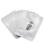 Lbvzxkad 10 pcs Feuille d'aluminium Anti-demagnetisation Couverture de Carte RFID Sac de Protection NFC Carte de Credit Anti-vol