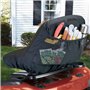 Jandra Housse de SièGe de Tracteur Tondeuse à Gazon Universelle Housse de Rangement RembourréE pour Coussin de Confort Moyen