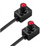 Doumneou Gradateur de LED à Bouton DC 0/1-10V, Gradateur Passif Basse Tension PWM pour Pilote de LED éLectronique à Intensité Va