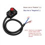 Doumneou Gradateur de LED à Bouton DC 0/1-10V, Gradateur Passif Basse Tension PWM pour Pilote de LED éLectronique à Intensité Va