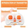 Sujurio RC Quadcopter Cx10 Mini Télécommande Drone 2.4G 4CH avec LED Hélicoptère Électronique Avion Électrique pour Enfants, C