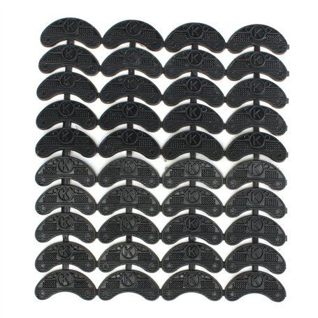 Plouluyt 40 PièCes 20 Paires de Talons en Caoutchouc éPargnants Plaques D'Orteils Robinets Bricolage RéParation de Chaussures Ta