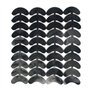 Plouluyt 40 PièCes 20 Paires de Talons en Caoutchouc éPargnants Plaques D'Orteils Robinets Bricolage RéParation de Chaussures Ta