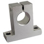 iToQ 2 Pièces de Tige de Serrage de Rail de Mouvement Linéaire, Support de Guidage de Rail, Support D'Arbre, Support D'Accouplem