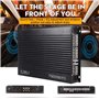 Asyduey Amplificateur de Voiture 12 V 7900 W 4 Canaux Puissant Caisson de Basses Audio de Voiture en Aluminium Puissance du Véhi