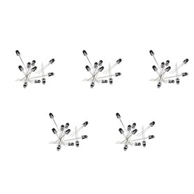 Minghunian 50Pcs 5mm IR LED Infrarouge Light Emitting Diode