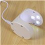 YUMIN SèChe-Ongles à LumièRe UV LED Lampe UV USB Machine de SéChage de Gel pour Ongles 16W Mini SèChe-Ongles Bleu