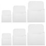 Nettoppo Lot de 6 Porte-Fichiers MagnéTiques Format Lettre Porte-Papier MagnéTique Magazine Courrier Porte-Fichiers Mural Poche