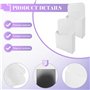 Nettoppo Lot de 6 Porte-Fichiers MagnéTiques Format Lettre Porte-Papier MagnéTique Magazine Courrier Porte-Fichiers Mural Poche 