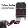 Suoumwa BBX1-8S 1-8S 2 en 1 Testeur de Tension de Batterie Lipo/Alarme de Basse Tension/Vérificateur de Tension de Batterie Doub