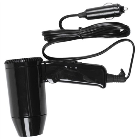meiyan SÉChoir À Cheveux De Voiture Ventilateur Pliable Portatif Vent Chaud Dc12V 216W Chauffage Pour PoignÉE De Rangement Facil