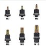 Muuoeou Outil d'écrou de rivetage, adaptateur de perceuse, M3//M5/M6/M8/M10 Pince à riveter manuelle avec filetage électrique ma