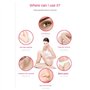 Xiniy Épilation Du Corps 5 en 1 Épilateur Cheveux des Aisselles Bikini Cheveux Rasage Électrique Tondeuse Rasoir Femme