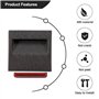 Yheonver Boîte à fusibles Conteneur de pièces Plateau de rangement intérieur pour XV/Crosstrek Forester Legacy Accessoires