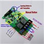 jiyaohui ContrôLeur de Moteur 12 V 24 V 36 V Actionneur LinéAire éLectrique Moteur Commutateur de Commande à Distance Inverser H
