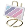 shanpu Porte-Cartes de Visite pour Bureau, Support de Porte-Cartes de Visite en MéTal, Porte-Cartes de de Bureau (Or)