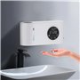 Ohulelks Distributeur de Savon Automatique Distributeur de Savon Mural sans Contact avec Capteur (avec Écran LED) Distributeur d