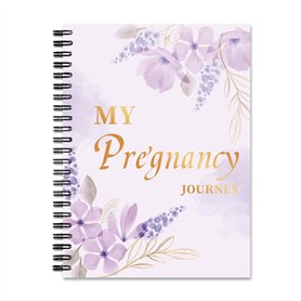 Eeuye Mon Livre de Voyage de Grossesse avec des Autocollants de Dessins Animés Journal de Grossesse à Couverture Rigide Agenda d