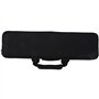 Sac de transport rembourré en nylon pour flûte - 39 x 7 x 11 cm - Noir