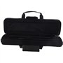 Sac de transport rembourré en nylon pour flûte - 39 x 7 x 11 cm - Noir