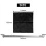 Bumdenuu Accessoires pour Instruments à Vent Bâtons de Nettoyage pour Tige de Nettoyage de FlûTe avec Chiffon pour Kit de Nettoy
