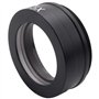 Qutsvosh Objectif auxiliaire 0,35X / 0,5X / 2X adapté pour microscope vidéo monoculaire 10 A